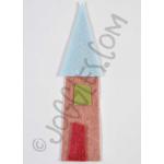 Joggles Wonky Wool Felt House #1 - Colorway A [56857]