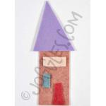 Joggles Wonky Wool Felt House #3 - Colorway C [56865]
