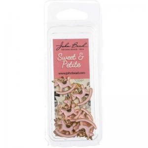 John Bead Sweet & Petite Charms - Rocking Horse Pink [40464-29]