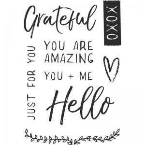 Kaisercraft Clear Stamp Set - Fleur [CS325]