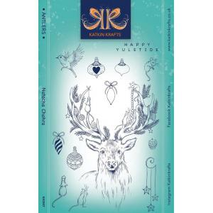 Katkin Krafts Clear Stamp Set - Antlers [KK0047]