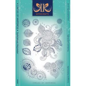 Katkin Krafts Clear Stamp Set - Circles Of Happiness [KK0062]