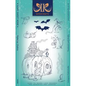 Katkin Krafts Clear Stamp Set - Home Sweet Home [KK0052]