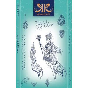 Katkin Krafts Clear Stamp Set - Pine Cone [KK0050]
