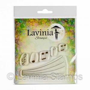 Lavinia Stamps - Musical Notes Large [LAV738]