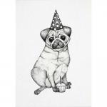 Ligarti Postcards - Pug - ON SALE!