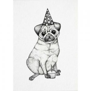 Ligarti Postcards - Pug