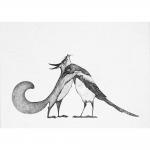 Ligarti Postcards - Squirrel & Magpie - ON SALE!