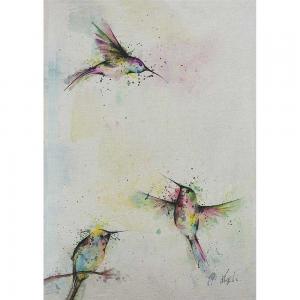 Ligarti Postcards - Three Hummingbirds