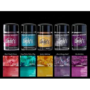 Lindy's Stamp Gang Flat Magical Shakers Set Of 5 - Kissing Klimt