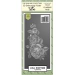 Lisa Horton 3D Embossing Folder & Die Combo - Climbing Rose [LHCEF044] - ON SALE!
