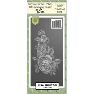 Lisa Horton 3D Embossing Folder & Die Combo - Climbing Rose [LHCEF044]