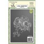 Lisa Horton 3D Embossing Folder & Die Combo - Exotic Peony [LHCEF085] - ON SALE!