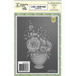 Lisa Horton 3D Embossing Folder & Die Combo - Floribunda Vase [LHCEF183] - ON SALE!