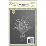 Lisa Horton 3D Embossing Folder & Die Combo - Lily Of The Valley [LHCEF189] - ON SALE!