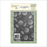 Lisa Horton 3D Embossing Folder - Cinnamon Sticks & Oranges [LHCEF247] - ON SALE!