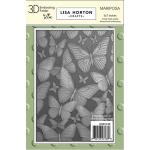 Lisa Horton 3D Embossing Folder - Mariposa [LHCEF238]