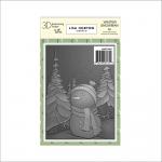 Lisa Horton 3D Embossing Folder - Winter Snowman [LHCEF246]