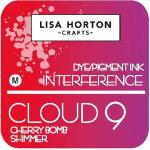 Lisa Horton Crafts Cloud 9 Interference Ink Pad - Cherry Bomb Shimmer [LHCIP054]