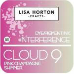 Lisa Horton Crafts Cloud 9 Interference Ink Pad - Pink Champagne Shimmer [LHCIP049]