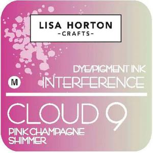 Lisa Horton Crafts Cloud 9 Interference Ink Pad - Pink Champagne Shimmer [LHCIP049]