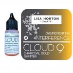 Lisa Horton Crafts Cloud 9 Interference Reinker - Charcoal Gold Shimmer [LHCIP131] - ON SALE!
