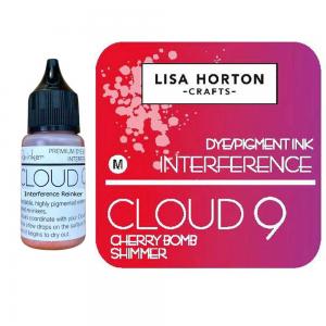 Lisa Horton Crafts Cloud 9 Interference Reinker - Cherry Bomb Shimmer [LHCIP104]