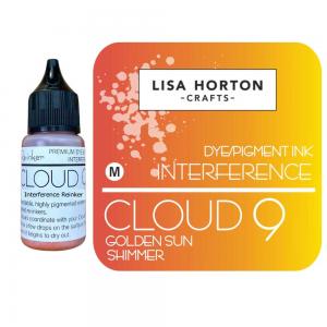 Lisa Horton Crafts Cloud 9 Interference Reinker - Golden Sun Shimmer [LHCIP120]