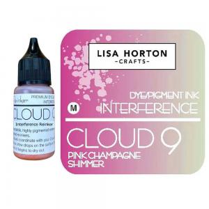 Lisa Horton Crafts Cloud 9 Interference Reinker - Pink Champagne Shimmer [LHCIP099]