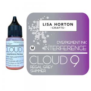 Lisa Horton Crafts Cloud 9 Interference Reinker - Regal Grey Shimmer [LHCIP129]
