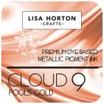 Lisa Horton Crafts Cloud 9 Metallic Ink Pad - Fools Gold [LHCIP224]