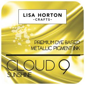 Lisa Horton Crafts Cloud 9 Metallic Ink Pad - Sunshine [LHCIP216]