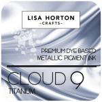 Lisa Horton Crafts Cloud 9 Metallic Ink Pad - Titanium [LHCIP223]
