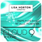Lisa Horton Crafts Cloud 9 Metallic Ink Pad - Verdigris [LHCIP221]