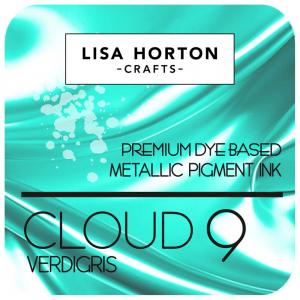 Lisa Horton Crafts Cloud 9 Metallic Ink Pad - Verdigris [LHCIP221]