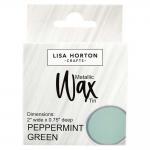 Lisa Horton Crafts Metallic Wax - Peppermint Green [LHCIP189]