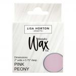 Lisa Horton Crafts Metallic Wax - Pink Peony [LHCIP191]