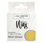 Lisa Horton Crafts Metallic Wax - Rich Gold [LHCIP185]