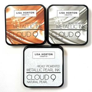 Lisa Horton Crafts The Alchemist's Mix Metallic & Pearl Ink Pads [LHCIP247]
