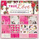 Little Birdie 6" x 6" Paper Pad - True Love [CR83998]