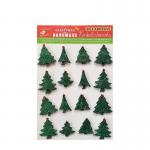 Little Birdie Christmas - 3D Mini Glitter Trees - Traditional Green [CR73195]