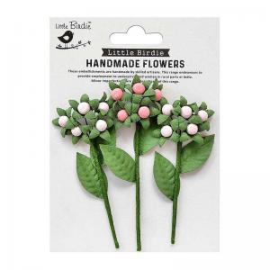 Little Birdie Handmade Flowers - Berry Branch - Celebrate Life [CR83101]