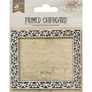 Little Birdie Primed Chipboard - Paisley Curls [CR82857]