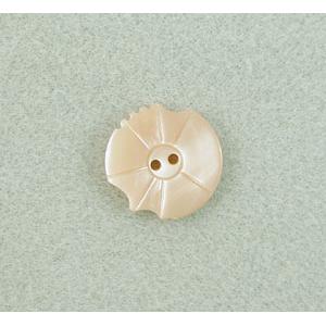 Natural Shell Button - LWP1150, Size 32, Beige