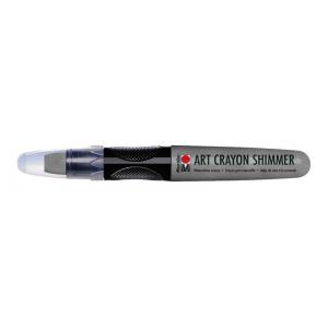 Marabu Art Crayon - Shimmer Silver [581]
