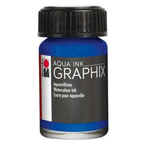 Marabu Graphix Aqua Ink - Dark Ultramarine