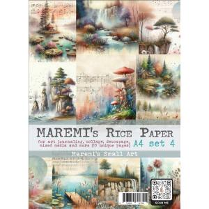Maremi's Small Art A4 Rice Paper - Set 4