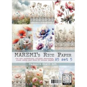 Maremi's Small Art A5 Rice Paper Set 5