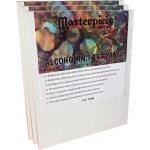 Masterpiece Alcohol Ink Art Panels - 4" x 6" - Three Pack