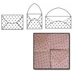Maya Road Kraft Envelopes - [K2216] Red Polka Dots